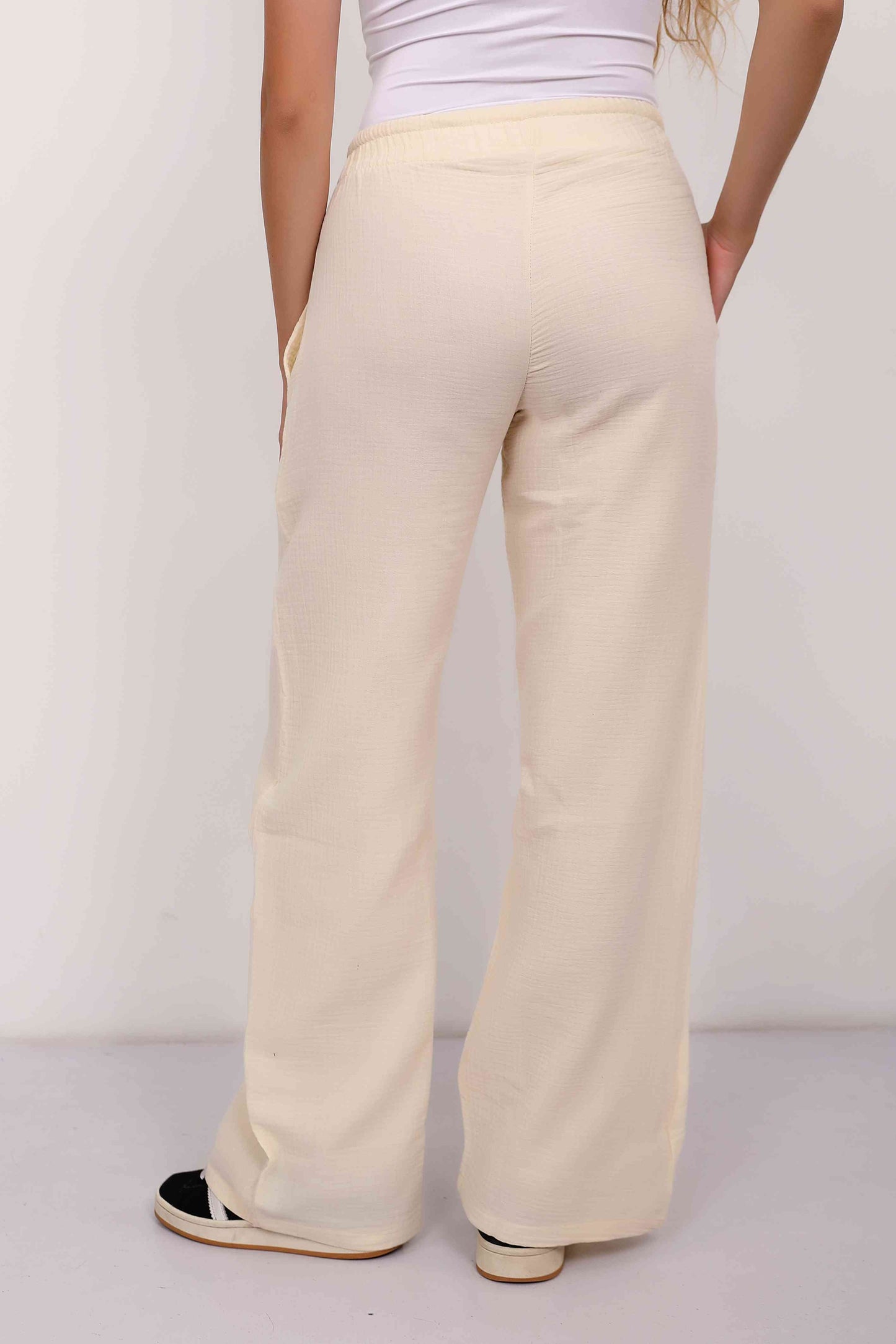 Krencl Comfort Wide-Leg Pants